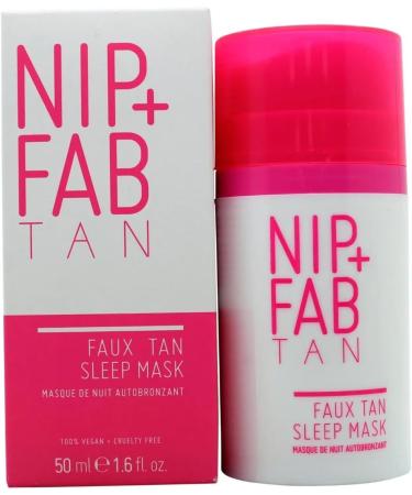 Vegan Nip+Fab Tan Faux Tan Sleep Mask 50ml Pink - Buy Online on SooperMarket.com