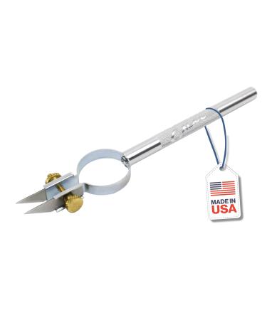 Excel Blades 30608 Dual Strip Cutter  Dual Twin Blade Knife Parallel Number 59 Blades  Adjustable Width Strip Cutter  Cutting Tool for Paper  Clay etc