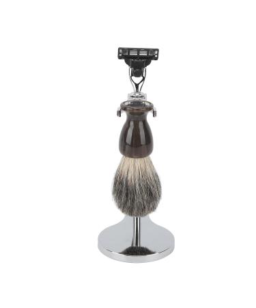 Vintage wet shave shaving set vintage shaving set multifunctional aluminum stand easy to use for outdoor use