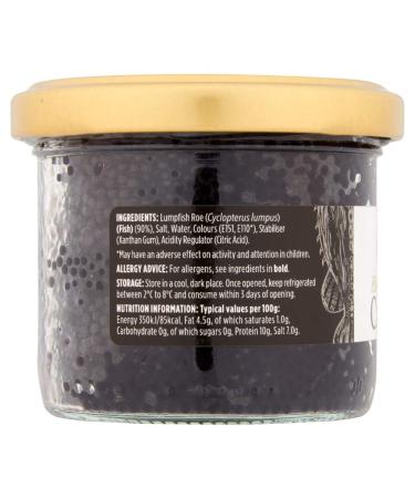 Elsinore Black Lumpfish Caviar 100g - Premium Quality Imported Seafood | International Shipping Available - Buy Online on SooperMarket.com