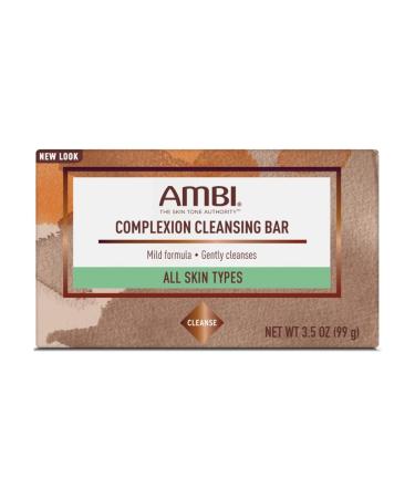 Ambi Complexion Cleansing Bar Soap 3.5 oz - Pack of 10 | Gentle Skin Cleanser - Buy Online on SooperMarket.com