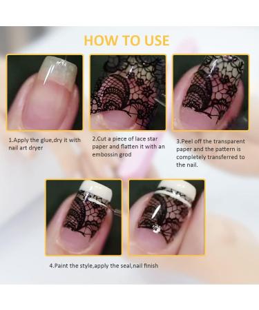 Nail Transfer Adhesive 14ml - Nail Art Glue for Gel Manicures - Transfer Foil Sticker Adhesive for Salons & Home Use - Buy Online on SooperMarket.com