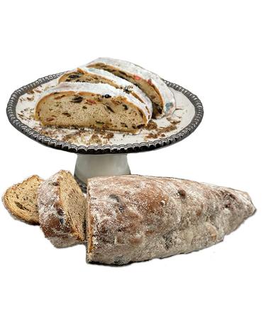 1-800-Bakery's Stollen German Rum Cake, Bakery Fresh 2.0 Lb 12 Inch / Serves 16 Slices