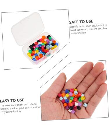 Mobestech 640 PCS Silicone Tooth Color Code Rings - Dental Label Accessories High Pressure Coder Rings Multi-Color Pack - Buy Online on SooperMarket.com