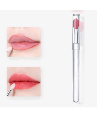 Teksome Silicone Lip Applicator - Reusable Lip Balm Applicator Portable Silicone Lip Brush Lip Gloss Balm Applicator Eyeshadow Lip Scrub Brush Applicator Lip Applicators - Buy Online on SooperMarket.com