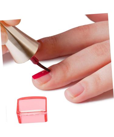 minkissy 15 Sets Nail Print Pegboard Kit Nail Stamper French Tip Nail Kits Nails Kits Clear Stamper Nail Plate Jelly Gel Pad Silicone Stamper Nail Art Stamper Kids Gel Tool Plastic Manicure - Buy Online on SooperMarket.com