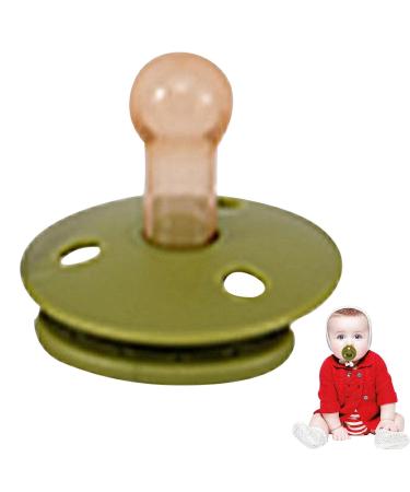 Botiniv Baby Beißring Schnuller - 10 PCs Calming Pacifier for Newborns | Portable Design for Breastfed Babies - Ideal for Ages 6 Months to 3 Years - Green - Buy Online on SooperMarket.com