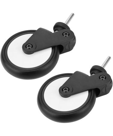 Lyrlody Replacement Rubber Wheels for Universal Strollers - Front & Rear Wheels for Yoyo/Yoya Strollers - Buy Online on SooperMarket.com