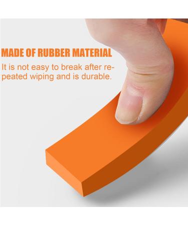Faucet Stain Eraser - Rubber Dirt and Stains Remover Kitchen Tool Pot Bottom Scratch and Rust Remover Dirt and Stains Cleaner Orange Color for Faucet Kettle Dalynn - Buy Online on SooperMarket.com