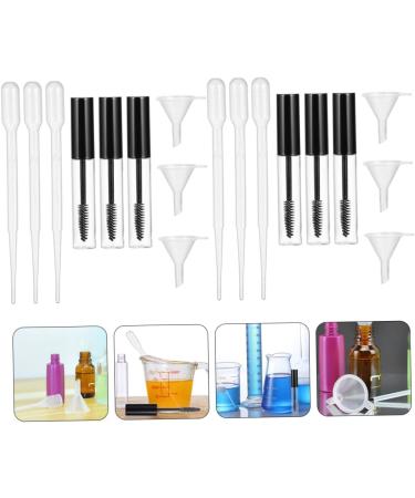 Healeved 2 Sets Mascara Tube Travel Bottles Mascara Storage Bottle Eyelash Wand Clear Plastic - Buy Online on SooperMarket.com
