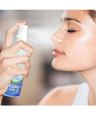 Cooling Mist Spray for Summer - Skin-Friendly Soothing Summer Spray Cooling Body Mist | Non-sticky Instant Cooling Mist Cooling Face Spray for Camping Hiking Fishing - Buy Online on SooperMarket.com