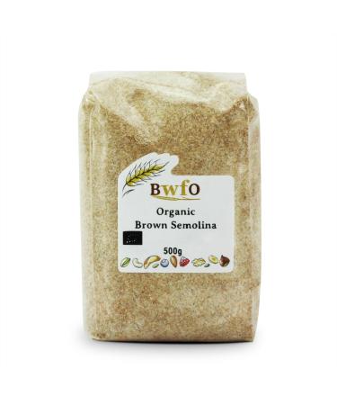 Organic Brown Semolina 500g (BWFO)