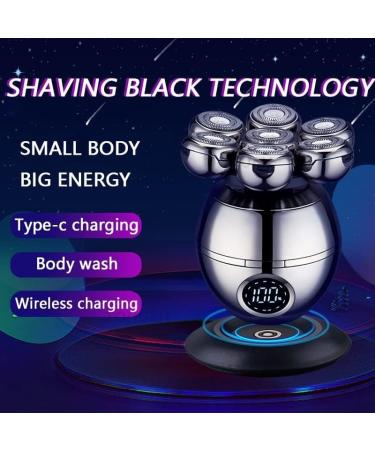 GeRRiT 7D Electric Razor for Men - Waterproof Multi-Function Shaver with LCD Display | Best Electric Razors for a Smooth Shave - Buy Online on SooperMarket.com