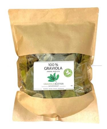 4 x 100g Soursop - New harvest- without pesticides- all natural- directly from the manufacturer Graviola.de