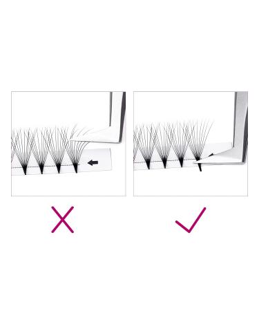 Shop 10D 0.07mm D Curl Volume Eyelash Extensions - 12mm Artificial Lashes for Stunning Volume - Buy Online on SooperMarket.com