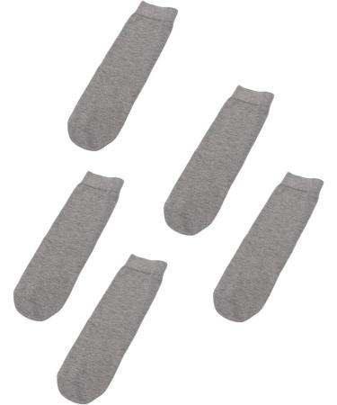 Prosthesis Socks - 5 Pack Amputee Protective Stump Socks | Soft Elastic & Breathable Cotton for Comfort - Buy Online on SooperMarket.com