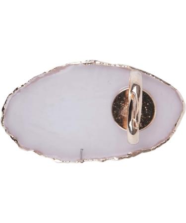 1 Pc Resin Stone Color Nail Art Ring Palette Finger Ring Plate Acrylic Polish Cream Foundation Mixing Nail Art Equipment - Buy Online on SooperMarket.com