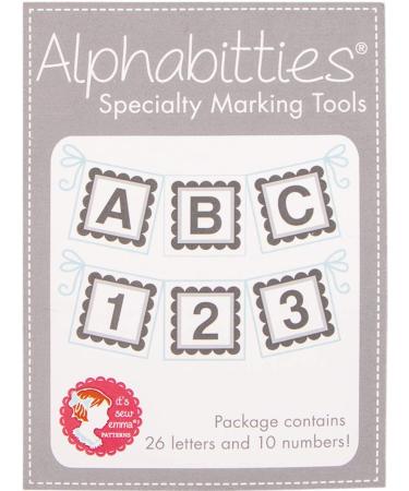 It's Sew Emma Grey Alphabitties Specialty Marking Tool, Varies