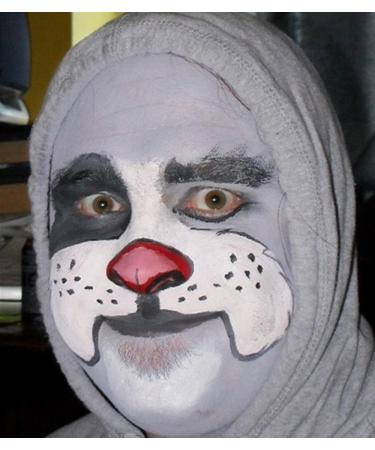 Go Ho Cream Grey Blendable Stick 1.06 OZ - Professional Face Paint for Halloween SFX Makeup - Buy Online on SooperMarket.com