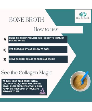 Venison Broth for Dogs | 100% Pure Protein Powder | Collagen & Gelatin | Glucosamine & Chondroitin | Hip & Joint Support | Digestion & Gut Health | Human-Grade | 35.00g Pack - Buy Online on SooperMarket.com