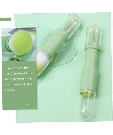 minkissy 2 Sets Telescopic Makeup Brush Makeup Dual Headed Cosmetics Brush Double Ended Makeup Brush Portable Makeup Brush Cosmetics Brush Tool Beauty Tools Multifunction Plastic - Buy Online on SooperMarket.com