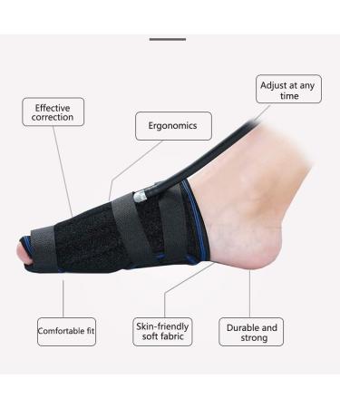 JHGCCL Toe Separators Gel Sleeves - Big Toe Alignment Valgus Corrector with Adjustable Air Pressure - Day and Night Foot Support for Treatment and Prevention - Buy Online on SooperMarket.com