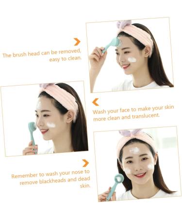 3 Sets Cleansing Brush - Manual Facial Massager & Deep Exfoliating Face Applicator for Spa-like Cleansing | Portable Deep Cleaning Solution - Buy Online on SooperMarket.com
