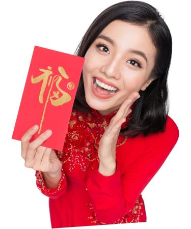 Didiseaon 150 Pcs Red Envelope Spring Festival Supplies Money Gift Envelopes 2023 Red Packet Chinese Envelope Money Packet Wedding Purse Red Purse Rabbit Year Supplies Lai Si Feng Universal As Shownx5pcs 17x9cmx5pcs - Buy Online on SooperMarket.com