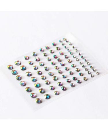 Kilofly 8 Sets Temporary Eye Tattoo Stickers with Crystal Gem Liners - Makeup Transfer Set - Buy Online on SooperMarket.com