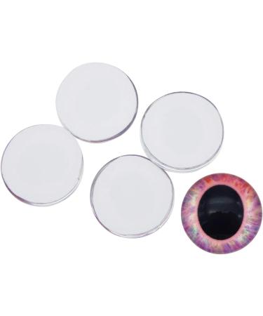 10 Pairs 25mm Owl Bird Glass Eyes for Art Dolls, Sculptures, Masks, Taxidermy - Flatback Design - Buy Online on SooperMarket.com