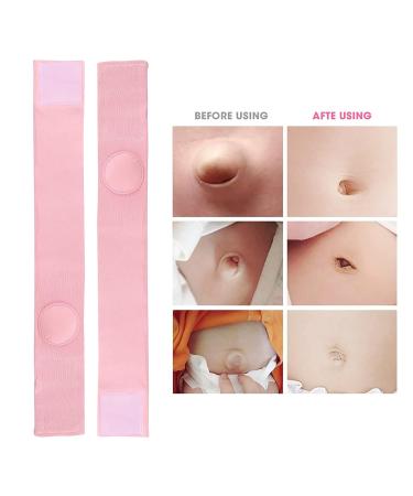 Ymiko Baby Belly Button Band - 2Pcs Umbilical Hernia Belt for Infants - Pink Color - Buy Online on SooperMarket.com