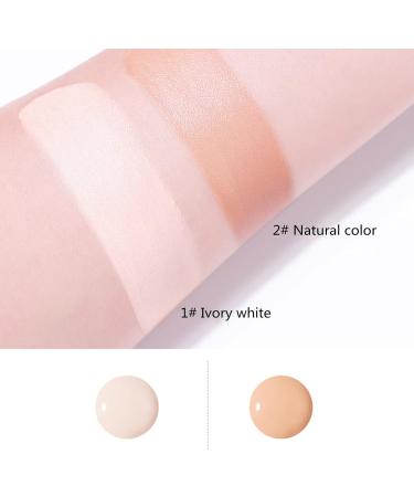 Mushroom Head Air Cushion CC Cream 15ml - Full Coverage Concealer for Natural Nude Makeup - Oil Control & Moisturizing BB Cream Foundation (1#Ivory White) - Buy Online on SooperMarket.com