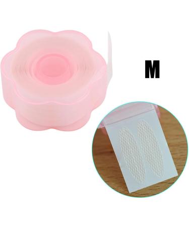 Instant Eyelid Stickers for Droopy Hooded Single Eyelids 1 Roll Double Eyelid Tape Adhesive Invisible Free Lace Mesh Eyelid Lifter Strips with Tweezers and Fork Rod - Buy Online on SooperMarket.com