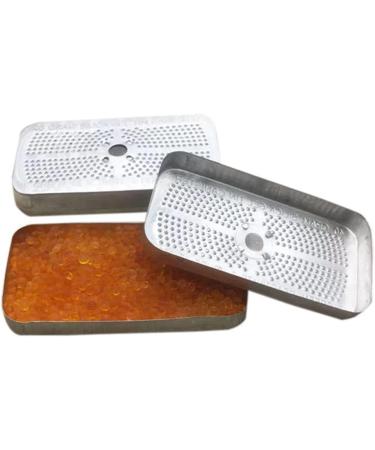 Buy 40G Color-Changing Silica Gel Desiccant - Reusable Aluminum Box for Electronics Cameras Pianos Closets & Cars - International Shipping Available - Buy Online on SooperMarket.com