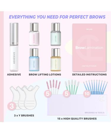CICI Brow Lamination Kit with Keratin | DIY Eyebrow Lift for Fuller Brows | Long-Lasting Results 0.11 oz - Buy Online on SooperMarket.com
