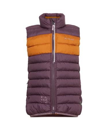 VAUDE Unisex Baby Kids Limax Insulation Vest BlackBerry/Brown 92 Vest Blackberry/Brown