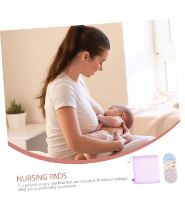 Reusable Breast Pads for Women | 4 Set Anti-Galactorrhea Feeding Pads | Spill Prevention & Comfort - Buy Online on SooperMarket.com