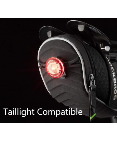 ROCKBROS Bike Seat Bag - 3D Shell Cycling Saddle Pack for Mountain & Road Bikes, Black - Buy Online on SooperMarket.com
