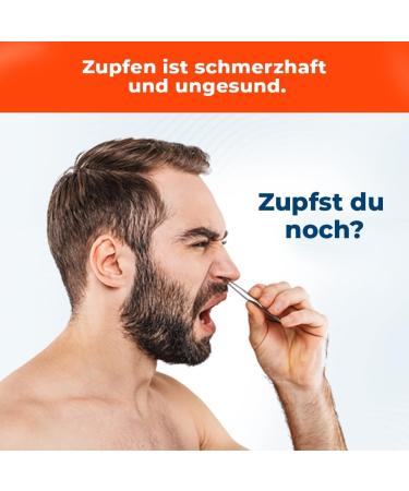 Silkslide Nasal Hair Trimmer - 12-Piece Set for Men & Women | Battery-Free Nose Hair Razor | Hygienically Made in Germany - Buy Online on SooperMarket.com