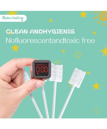 Boiler Mouth Cleaner for Newborns - Tongue & Mull Cleaner Toothbrush - 30 Pieces for Home Travel & Outdoor Use - Buy Online on SooperMarket.com