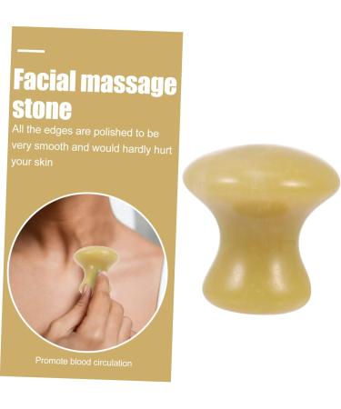 NOLITOY Mushroom Gua Sha Facial Massage Tools - Natural Scraping Stones for Skin Care Facial Massager & Spa Treatment - Buy Online on SooperMarket.com