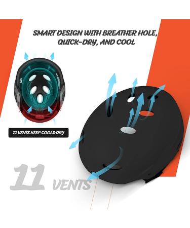 Vihir Adult Water Sports Helmet with Ears - Adjustable for Kayaking, Boating, Surfing - Black M 21.3-23.2 inches - Buy Online on SooperMarket.com