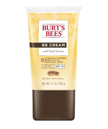 Burt's Bees BB Cream with SPF 15, Medium, 1.7 Oz (Package May Vary)