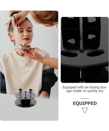 Buy Cabilock Makeup Brush Display Stand - Versatile Hanging Rack & Storage Solutions for Brushes & Toothbrushes - Buy Online on SooperMarket.com