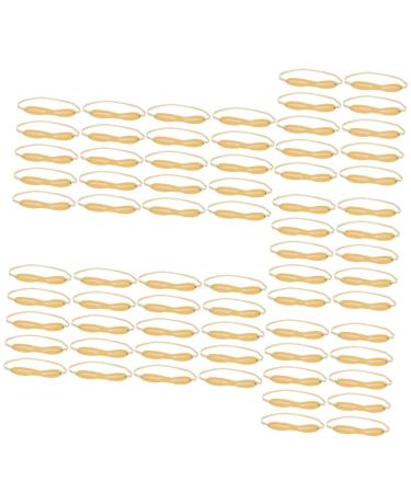 Angoily 70 Pcs Eyebrow Practice Skin Eye Brow Pen Fake Skin Artificial Skin Practice Tools Water Proof