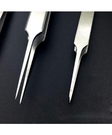 Buy LongyiTrade Professional Stainless Steel Curved Acne Tweezers | Best Blackhead & Pimple Tool for Clear Skin International Shipping Available - Buy Online on SooperMarket.com