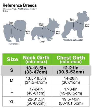 Joytale Reflective Dog Harness for Small Dogs - Adjustable Soft Padded Breathable with Control Handle - Green (1 Pack) - Buy Online on SooperMarket.com