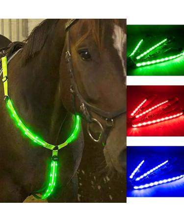 Kenyaw LED Horse Harness | Robust Chest Strap for Comfort & Safety | Best Visibility for Riding - Buy Online on SooperMarket.com