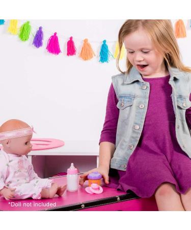 Adora Magic Sippy Set - Pacifier & Baby Doll Bottles with Disappearing Milk & Orange Juice - Buy Online on SooperMarket.com