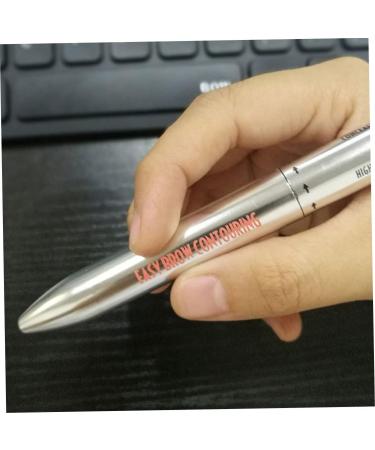 Brow Pen Eyebrow Contour Pen 4 in 1 Long Lasting Rotate Defining Highlighting Brow Pencil Blonde - Buy Online on SooperMarket.com
